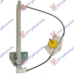 Ngritës/rregullator për dritaren e pasme elektrik (pa motor) (А cilësi) për AUDI A4 00-04 - OEM: 8E0839461B Ngritës/rregullator për dritaren e pasme elektrik (pa motor) (А cilësi) për AUDI A4 00-04 - OEM: 8E0839461B