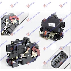 Bravë për derën e përparme (mbyllje qendrore) (9 pinë) (А cilësi) për AUDI A4 00-04 - OEM: 8E1837016D Bravë për derën e përparme (mbyllje qendrore) (9 pinë) (А cilësi) për AUDI A4 00-04 - OEM: 8E1837016D
