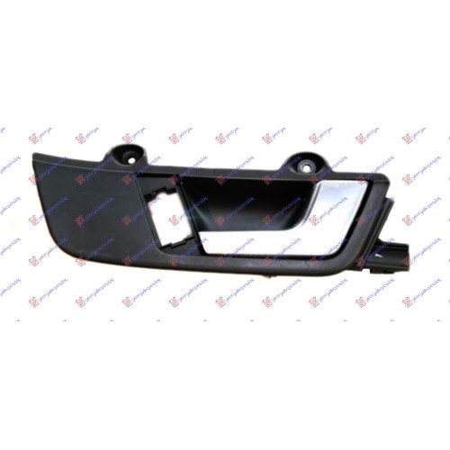 Dorezë e derës së përparme e brendshme argjendtë/e zezë për AUDI A4 00-04 - OEM: 8E1837020J7PE Dorezë e derës së përparme e brendshme argjendtë/e zezë për AUDI A4 00-04 - OEM: 8E1837020J7PE