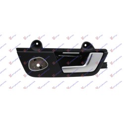Dorezë për derën e pasme e brendshme argjendtë/e zezë për AUDI A4 00-04 - OEM: 8E0839020C7PE Dorezë për derën e pasme e brendshme argjendtë/e zezë për AUDI A4 00-04 - OEM: 8E0839020C7PE