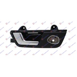 Dorezë për derën e pasme e brendshme argjendtë/e zezë për AUDI A4 00-04 - OEM: 8E0839019C7PE Dorezë për derën e pasme e brendshme argjendtë/e zezë për AUDI A4 00-04 - OEM: 8E0839019C7PE