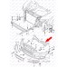 Mbulues paneli i përparëm /llamarinë e përparme plastik i sipërm për AUDI A6 04-08 - OEM: 4F0807081