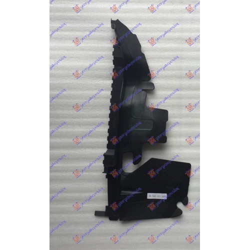 Mbajtës për radiatorin për motor plastik vertikal (2,4/3,2 benzinë) për AUDI A6 04-08 - OEM: 4F0121284C