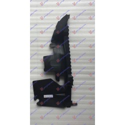 Mbajtës për radiatorin për motor plastik vertikal (2,4/3,2 benzinë) për AUDI A6 04-08 - OEM: 4F0121283C