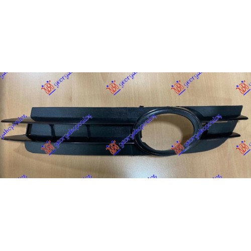 Grilë në parakolpin e përparmë (me hapje për drita të mjegullës) e mbyllur për AUDI A6 04-08 - OEM: 4F0807681A01C Grilë në parakolpin e përparmë (me hapje për drita të mjegullës) e mbyllur për AUDI A6 04-08 - OEM: 4F0807681A01C