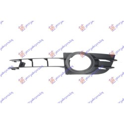 Grilë në parakolpin e përparmë (me hapje për drita të mjegullës) e hapur për AUDI A6 04-08 - OEM: 4F080768101C
