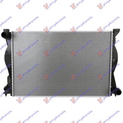 Radiator për motor 2.4-2.8-3.0-3.2 (marsh automatik) (68x44) për AUDI A6 04-08 - OEM: 4F0121251L Radiator për motor 2.4-2.8-3.0-3.2 (marsh automatik) (68x44) për AUDI A6 04-08 - OEM: 4F0121251L