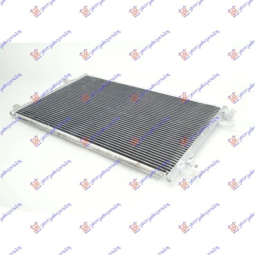 Radiator i kondicionerit benzinë - dizel (610x390x16) për AUDI A6 04-08 - OEM: 4F0260403D