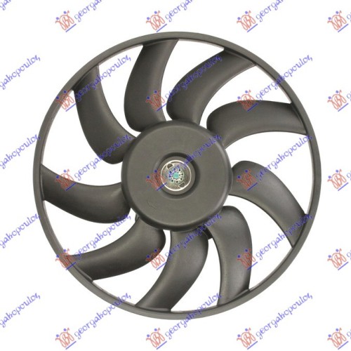 Ventilator (Motor + helikë) benzinë/dizel për AUDI A6 04-08 - OEM: 4F0959455A