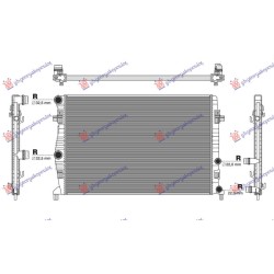Radiator për motor 1.0 TGI-1.0 TSI benzinë - 1.6 TDI dizel (marsh manual/automatik) (650x439) (VALEO) për AUDI A1 18- Radiator për motor 1.0 TGI-1.0 TSI benzinë - 1.6 TDI dizel (marsh manual/automatik) (650x439) (VALEO) për AUDI A1 18-