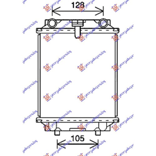 Radiator shtesë për motor 2.0 TFSi benzinë (215x190x26) për AUDI A1 14-18 - OEM: 5C0121212 Radiator shtesë për motor 2.0 TFSi benzinë (215x190x26) për AUDI A1 14-18 - OEM: 5C0121212