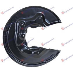Mbrojtja e frenave nga pluhuri në anën e pasme (diametri i panelit 380/105mm) (diametri i diskut 310mm) për AUDI A3 03-08 - OEM: 5N0615612E Mbrojtja e frenave nga pluhuri në anën e pasme (diametri i panelit 380/105mm) (diametri i diskut 310mm) për AUDI A3 03-08 - OEM: 5N0615612E
