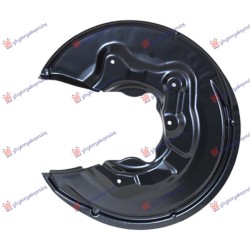 Mbrojtja e frenave nga pluhuri në anën e pasme (diametri i panelit 380/105mm) (diametri i diskut 310mm) për AUDI A3 03-08 - OEM: 5N0615611E Mbrojtja e frenave nga pluhuri në anën e pasme (diametri i panelit 380/105mm) (diametri i diskut 310mm) për AUDI A3 03-08 - OEM: 5N0615611E