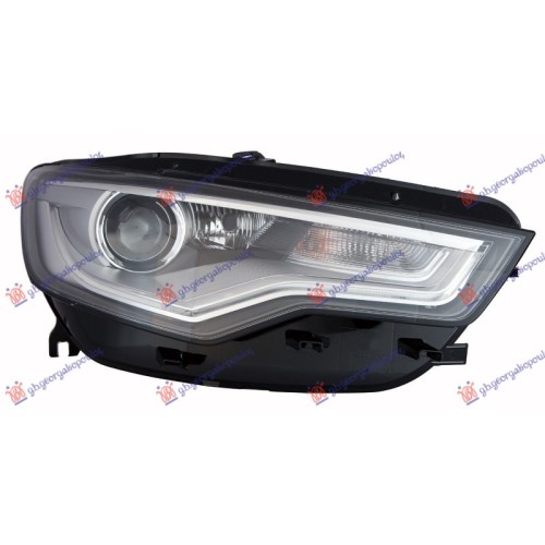 Fenerë bi-xenon (sistem adaptues për ndriçim (afs) me LEDDritë ditore (E) (DEPO) për AUDI A6 10-14 - OEM: 4G0 941 030 F