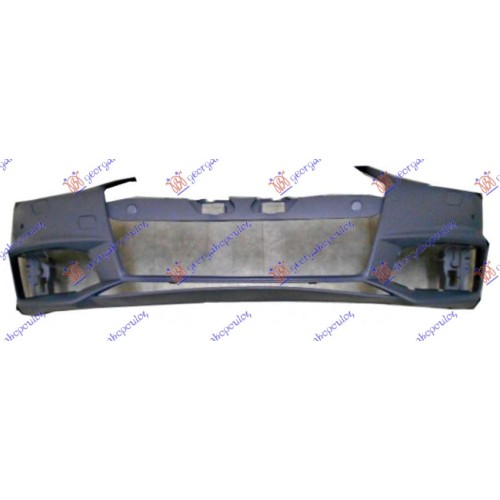 Parakolpi i përparmë (gati për ngjyrosje) (me hapje për sensorë parkimi) + spërkatëse) (s-line/s4) për AUDI A4 15-18 - OEM: 8W0807065KGRU