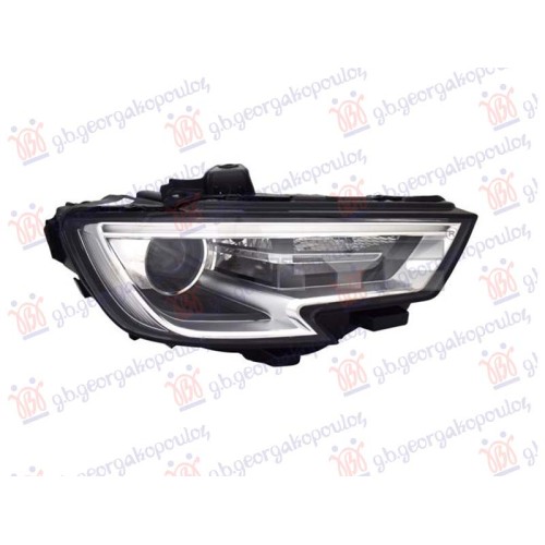 Fenerë bi-xenon (E) (TYC) për AUDI A3 3D/SPORTBACK 16-20 - OEM: 8V0941044E