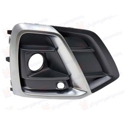 Grilë në parakolpin e përparmë me shirit kromi (s-line) për AUDI Q5 2020-2024 - OEM: 80A807680AGCOX
