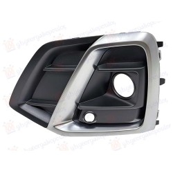 Grilë në parakolpin e përparmë me shirit kromi (s-line) për AUDI Q5 2020-2024 - OEM: 80A807679AGCOX
