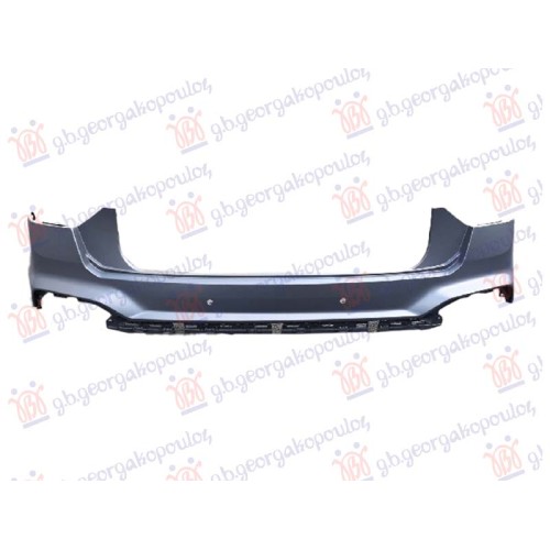Parakolp i pasëm (gati për ngjyrosje) (me hapje për sensor parkimi) për AUDI Q2 20- - OEM: 81A807067D
