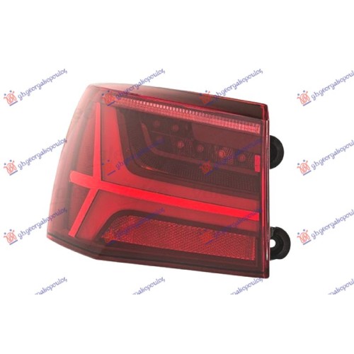 Dritë Stop e jashtme LED (dinamik) PORTOBAGAZH (VALEO) për AUDI A6 14-18 - OEM: 4G9 945 096 F